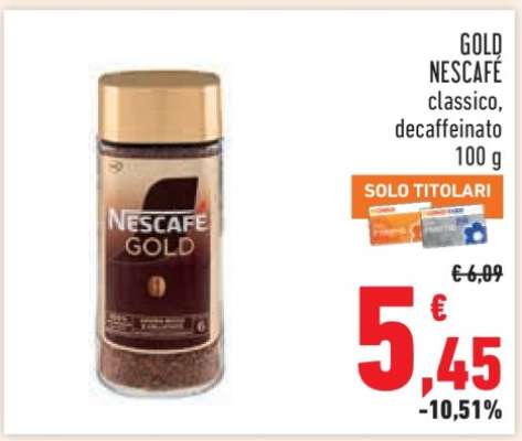 GOLD NESCAFÉ
