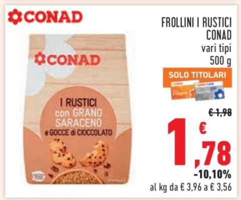 Frollini I Rustici Conad