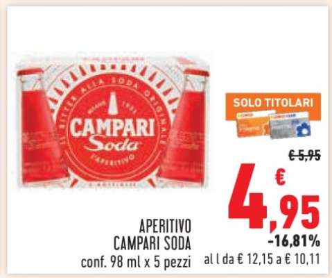 Aperitivo Campari Soda
