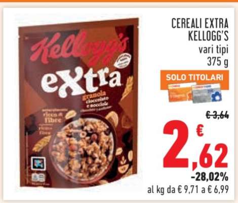 Cereali Extra Kellogg's