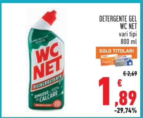 DETERGENTE GEL WC NET