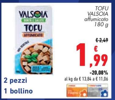 TOFU VALSOIA affumicato 180 g
