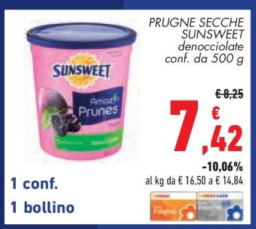 Prugne Secche Sunsweet