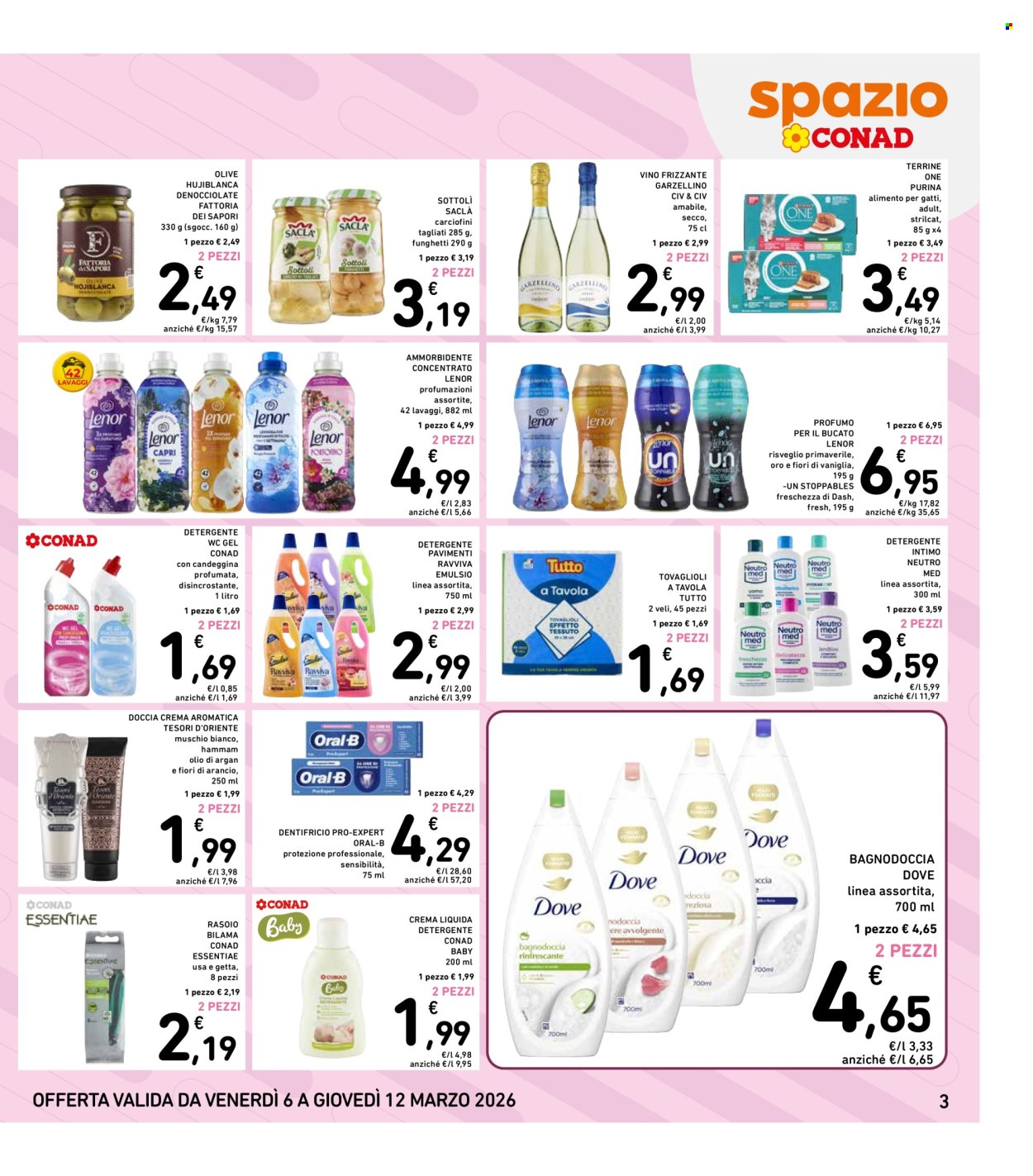Volantino Spazio Conad - 6/3/2026 - 12/3/2026. Pagina 3