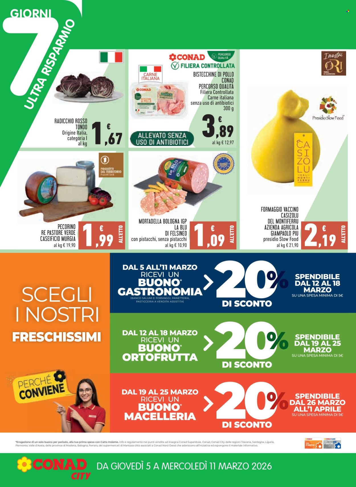 Volantino Conad - 5/3/2026 - 11/3/2026. Pagina 2