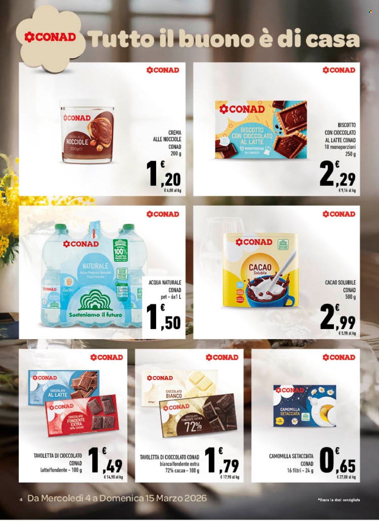 Volantino Conad - 4/3/2026 - 15/3/2026. Pagina 4