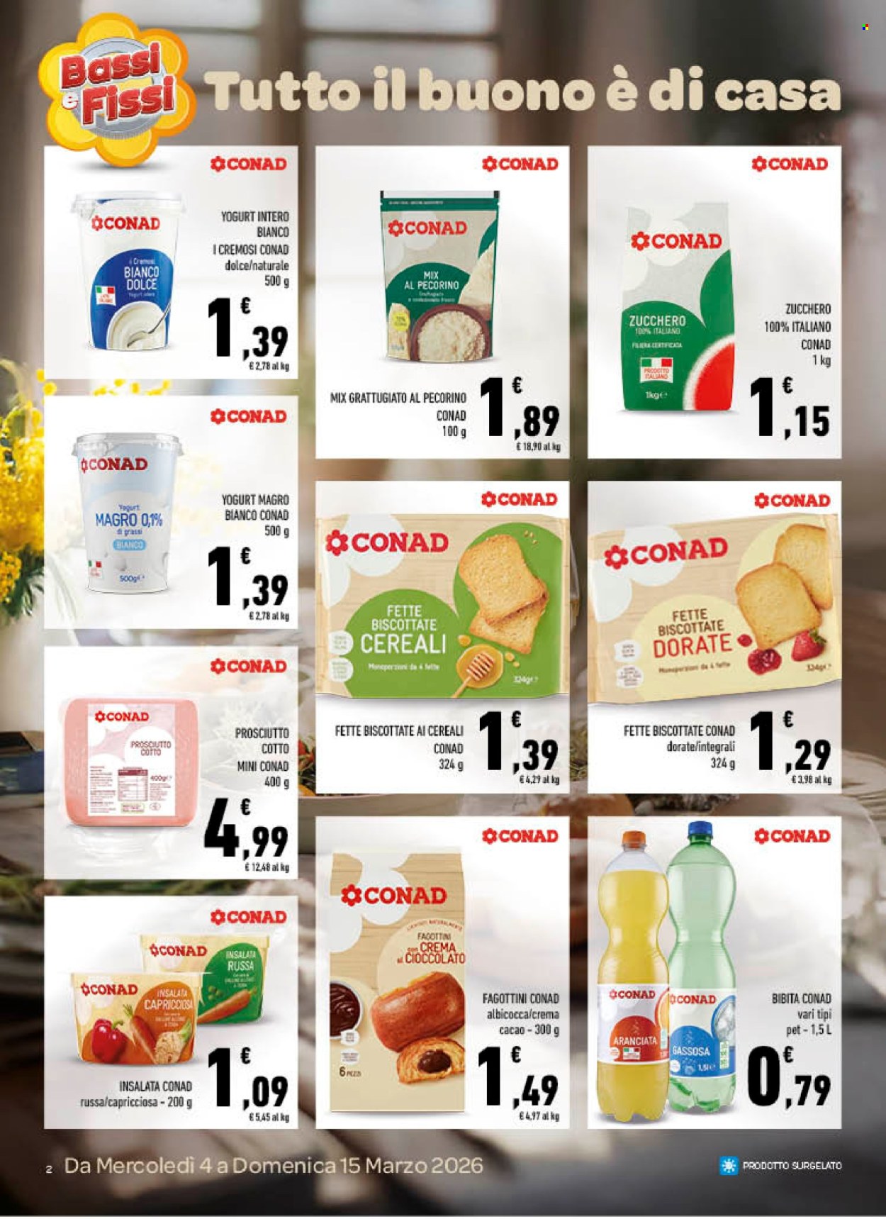 Volantino Conad - 4/3/2026 - 15/3/2026. Pagina 2