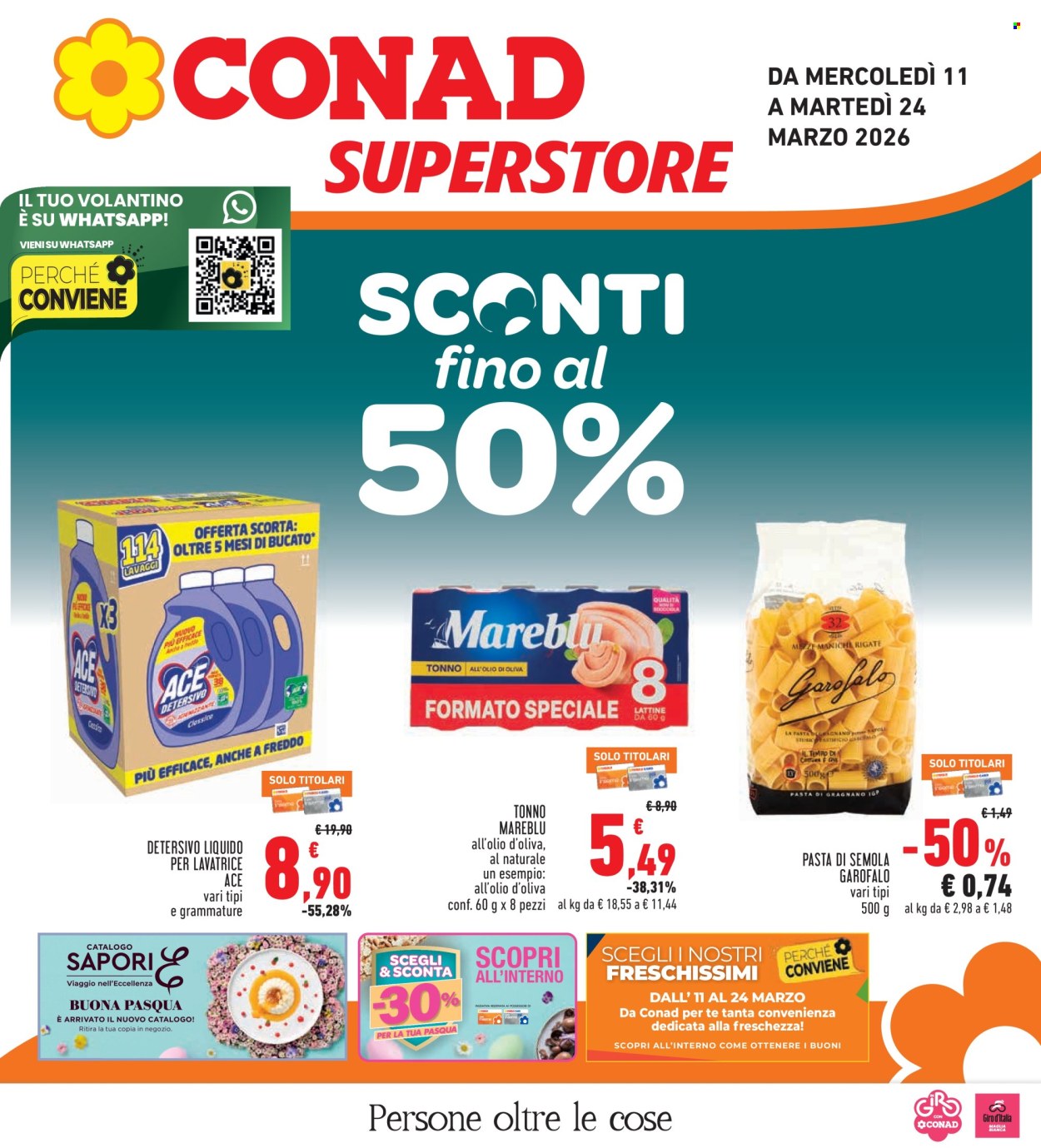Volantino Conad - 11/3/2026 - 24/3/2026. Pagina 1