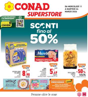 Volantino Conad - 11/3/2026 - 24/3/2026.
