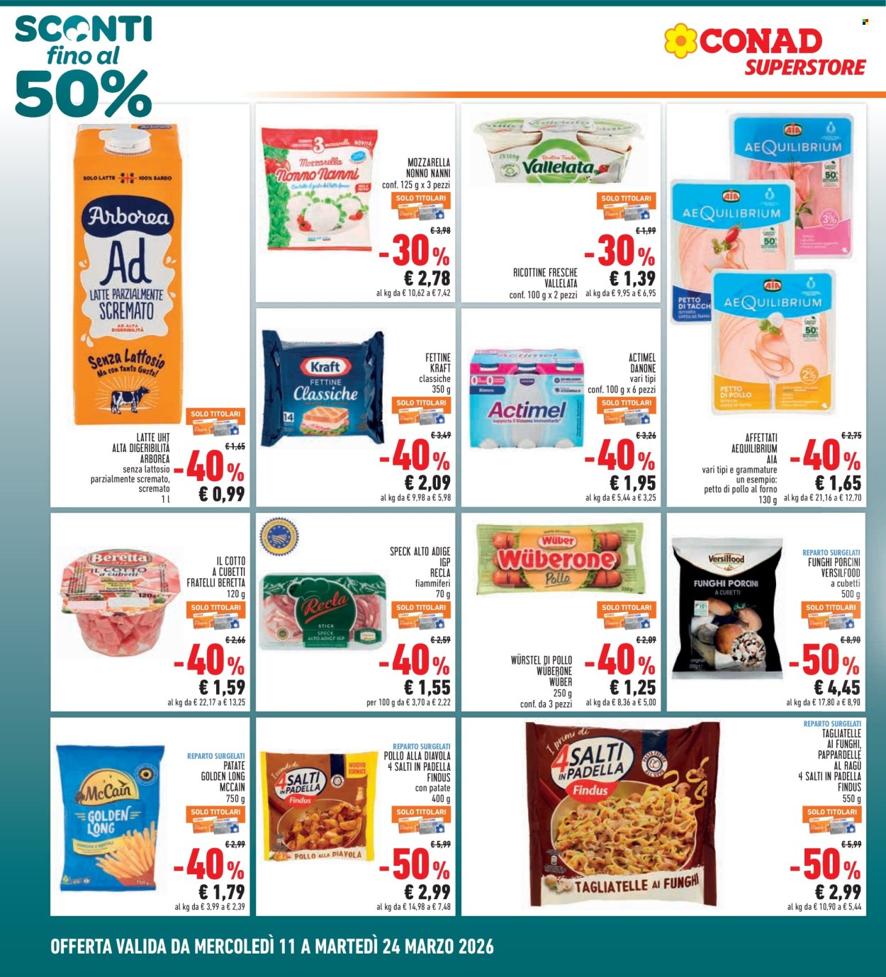 Volantino Conad - 11/3/2026 - 24/3/2026. Pagina 2