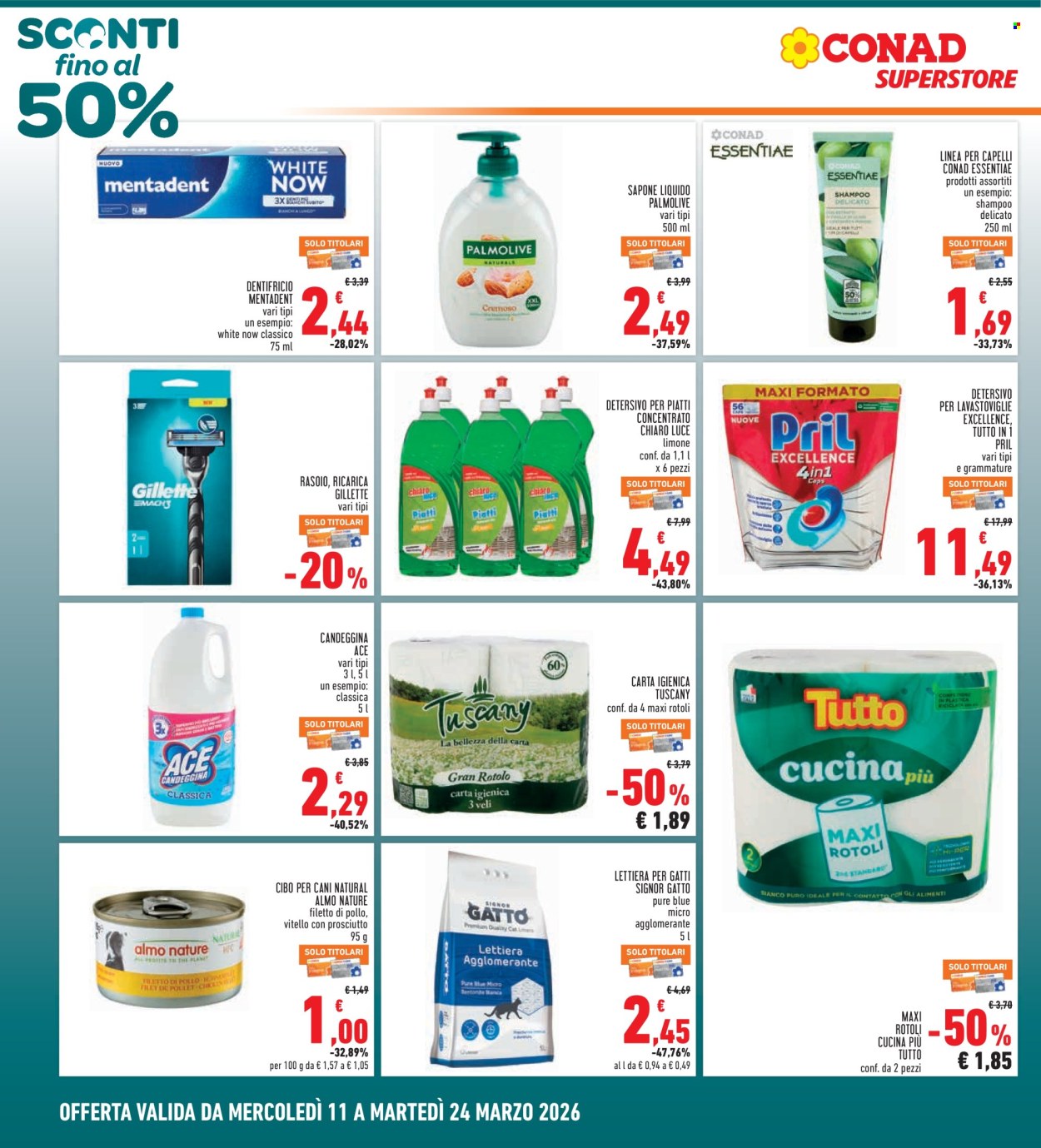 Volantino Conad - 11/3/2026 - 24/3/2026. Pagina 6
