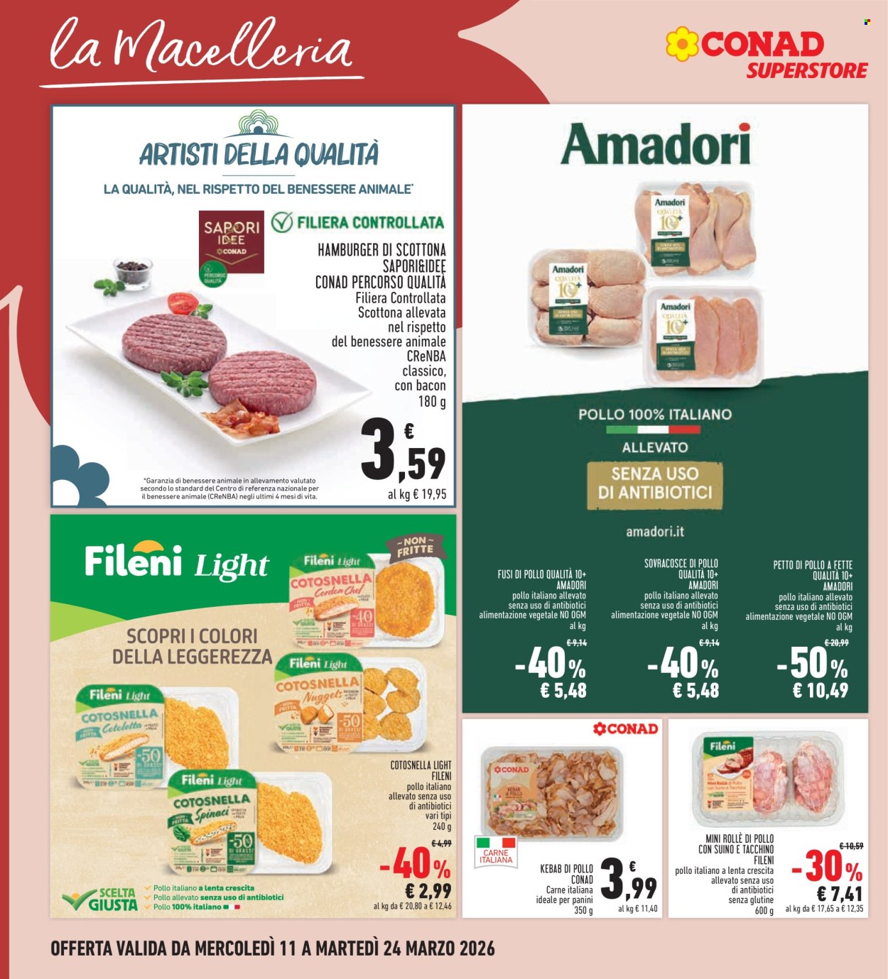 Volantino Conad - 11/3/2026 - 24/3/2026. Pagina 8