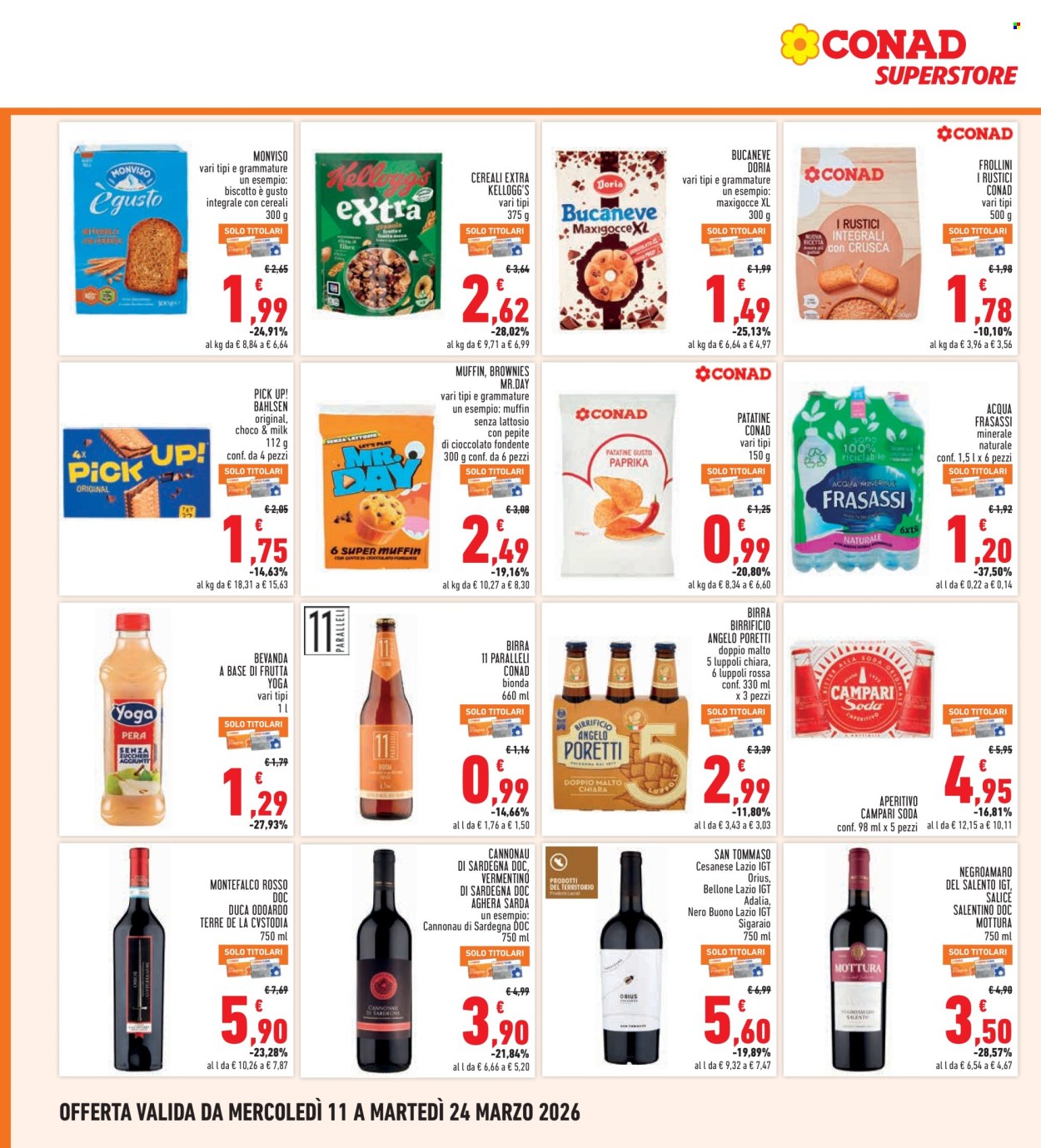 Volantino Conad - 11/3/2026 - 24/3/2026. Pagina 24