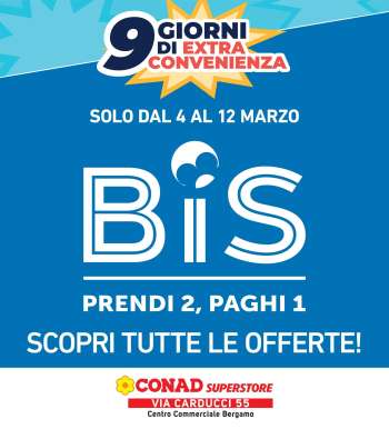 Volantino Conad Superstore - 4/3/2026 - 12/3/2026.
