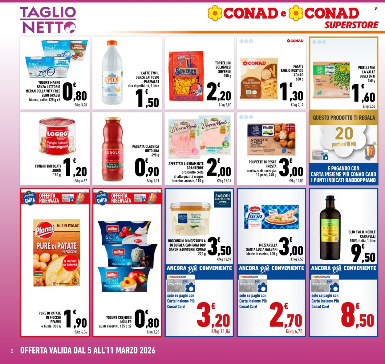Volantino Conad Superstore - 5/3/2026 - 11/3/2026. Pagina 2