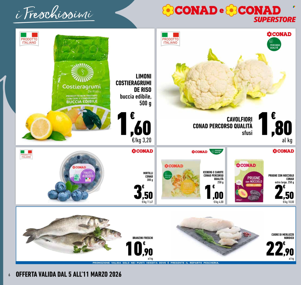 Volantino Conad Superstore - 5/3/2026 - 11/3/2026. Pagina 6