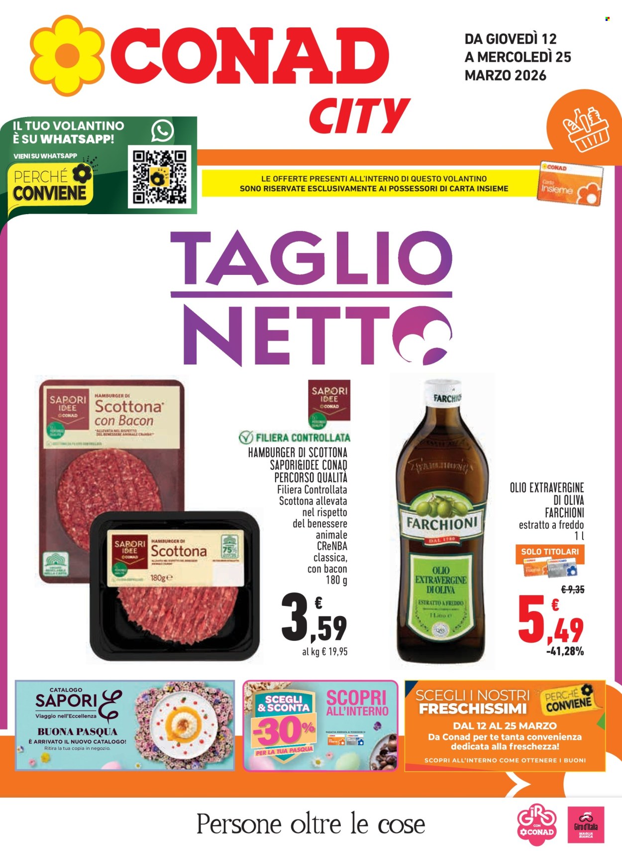Volantino Conad City - 12/3/2026 - 25/3/2026. Pagina 1