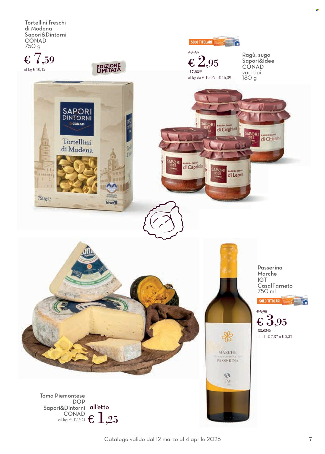 Volantino Conad - 12/3/2026 - 4/4/2026. Pagina 7