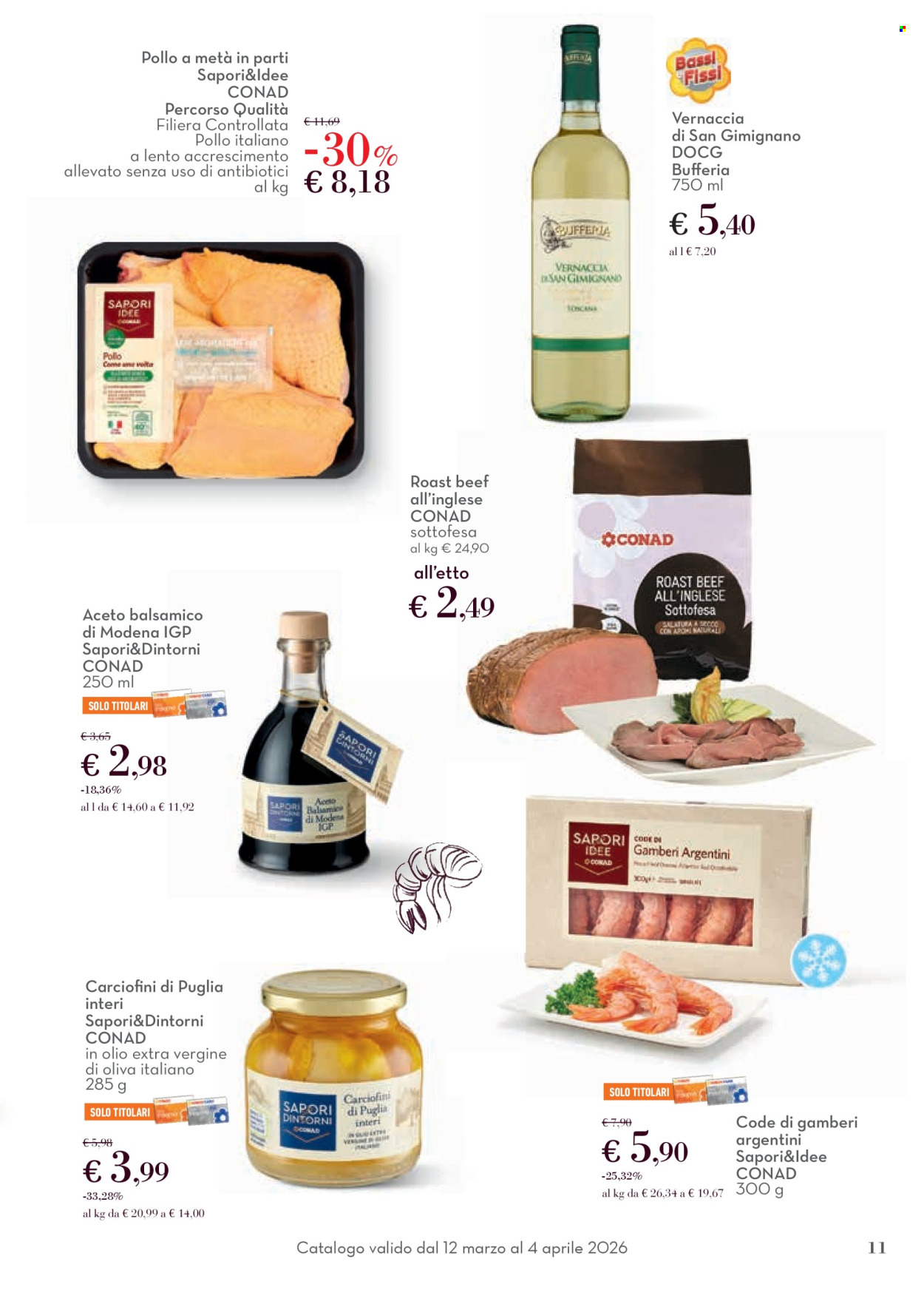 Volantino Conad - 12/3/2026 - 4/4/2026. Pagina 11