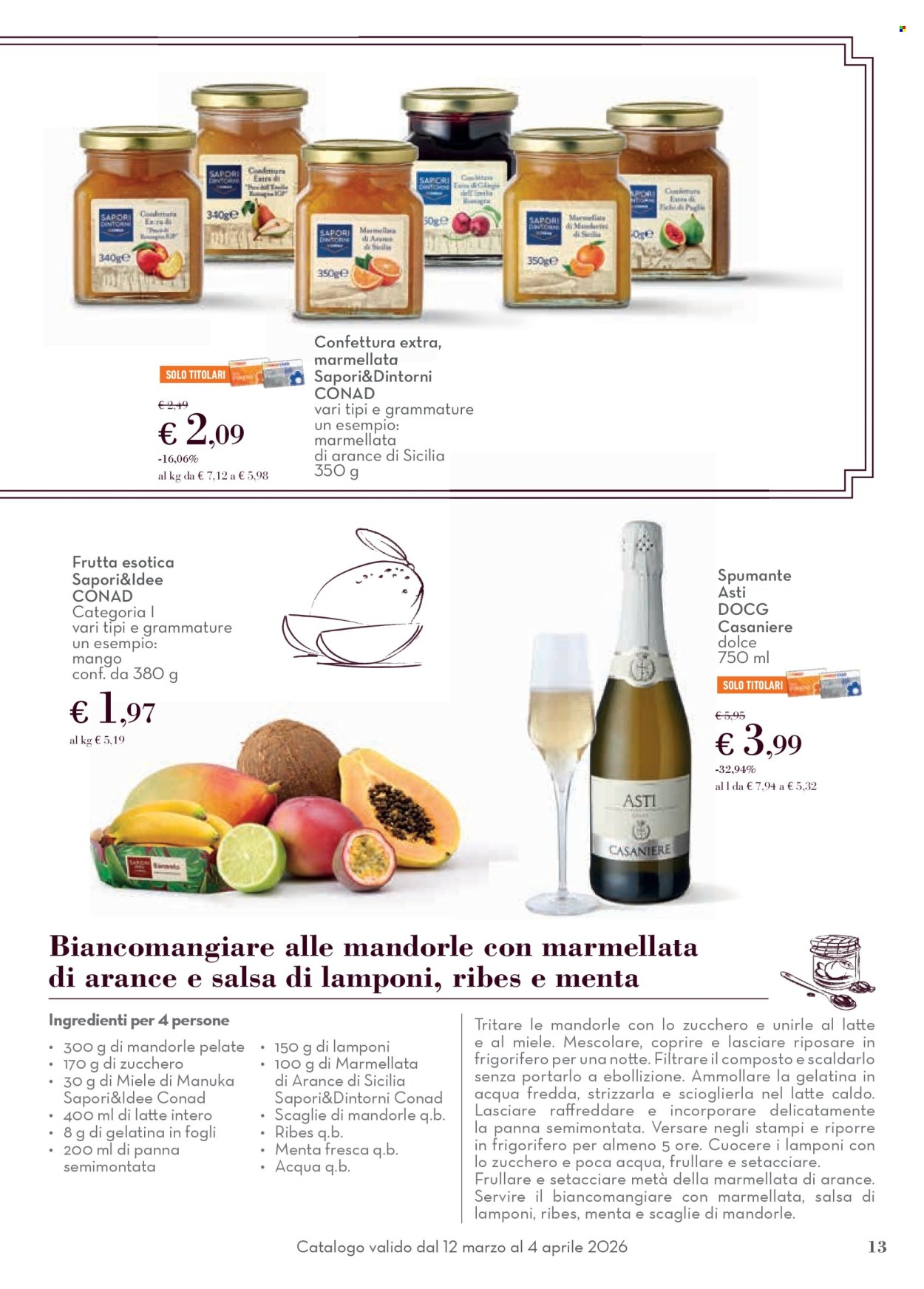 Volantino Conad - 12/3/2026 - 4/4/2026. Pagina 13