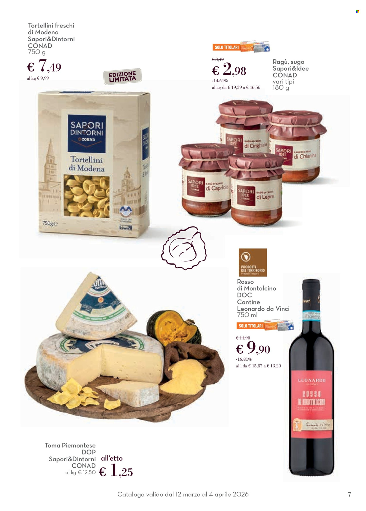 Volantino Conad - 12/3/2026 - 4/4/2026. Pagina 7