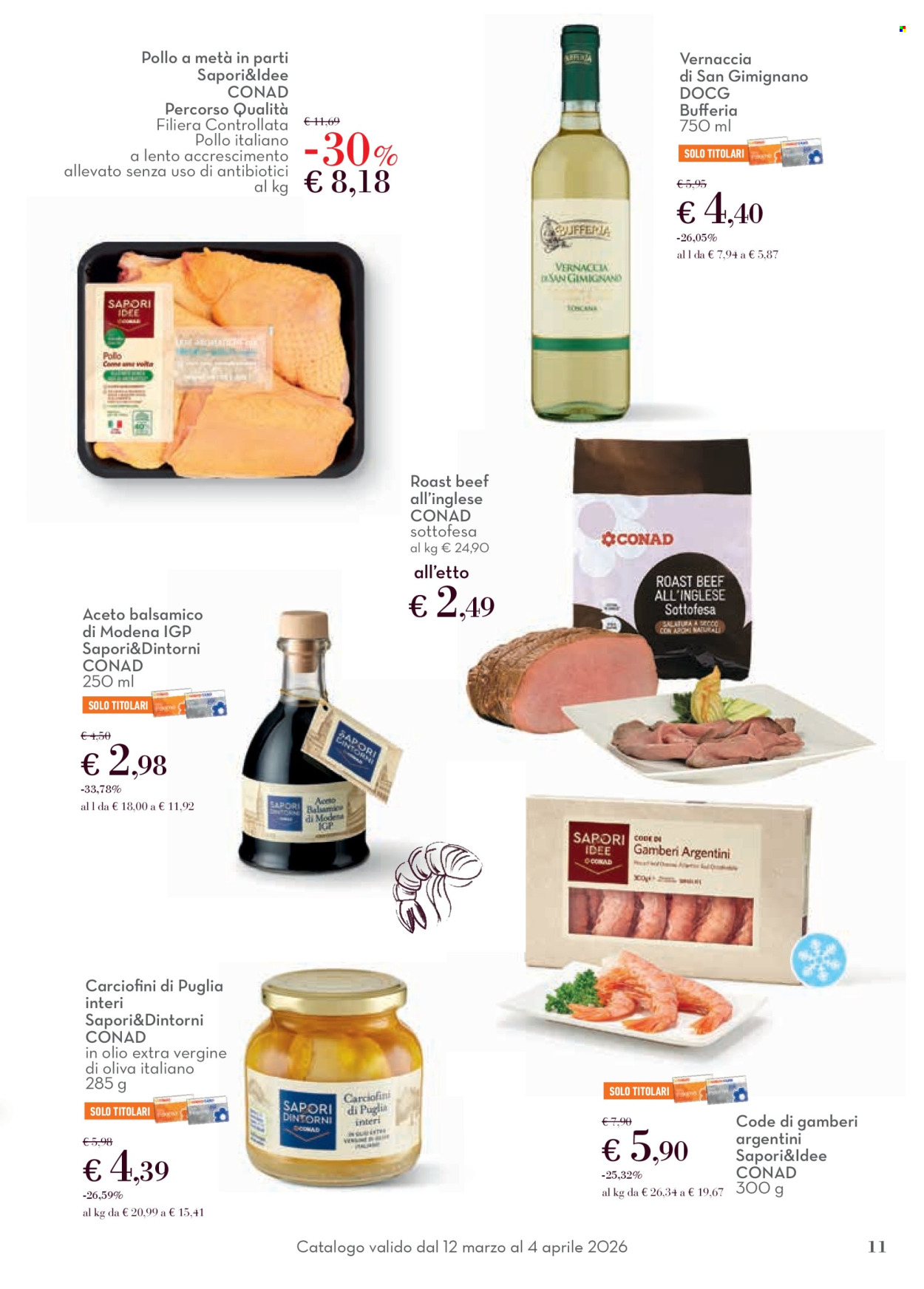 Volantino Conad - 12/3/2026 - 4/4/2026. Pagina 11