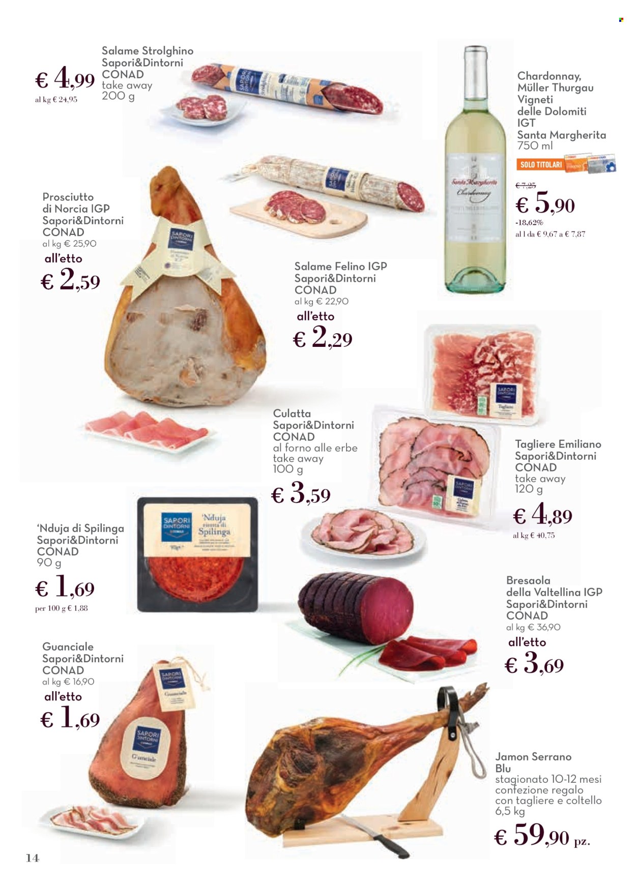 Volantino Conad - 12/3/2026 - 4/4/2026. Pagina 14