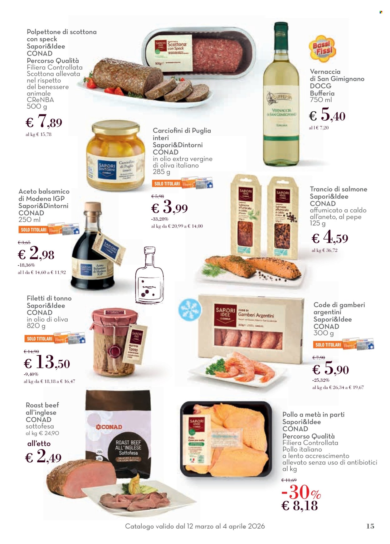 Volantino Conad - 12/3/2026 - 4/4/2026. Pagina 15