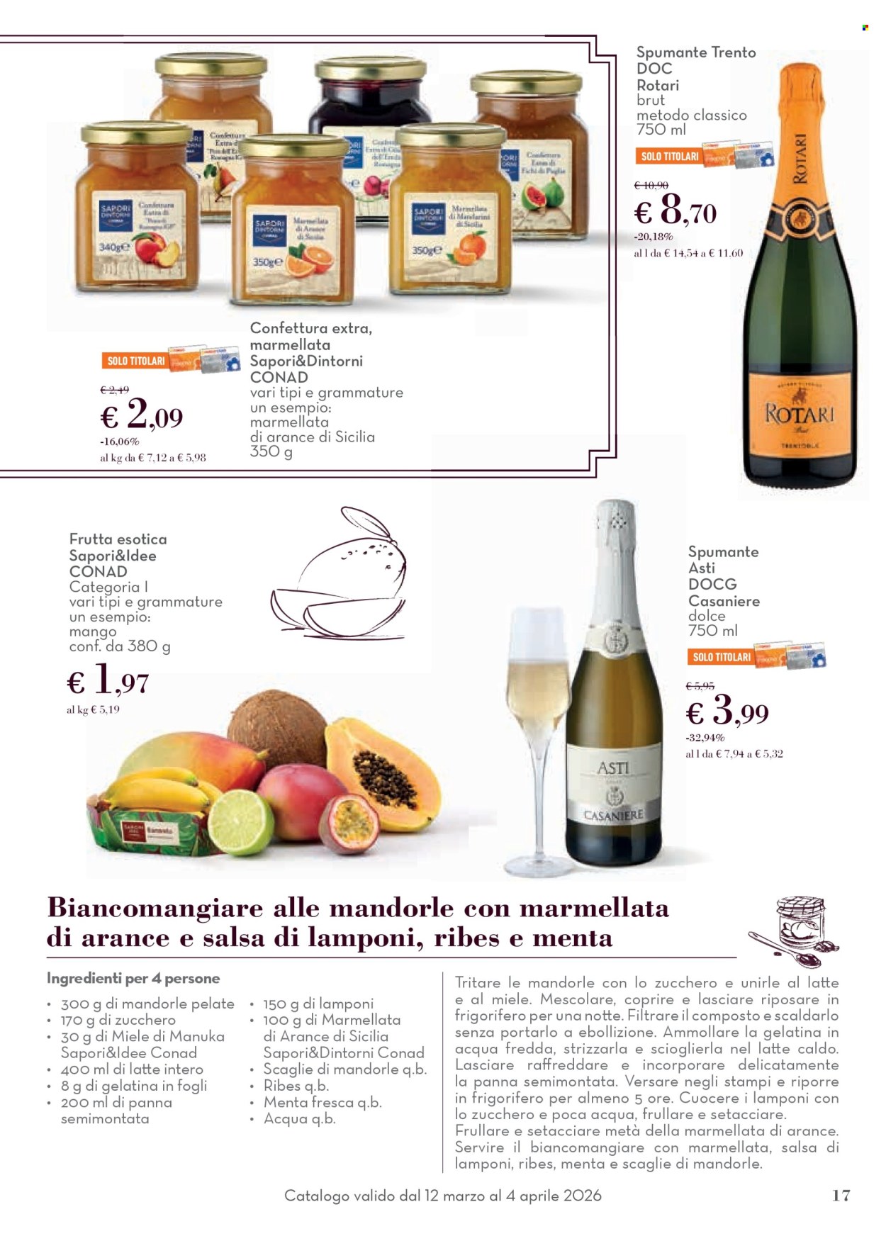 Volantino Conad - 12/3/2026 - 4/4/2026. Pagina 17