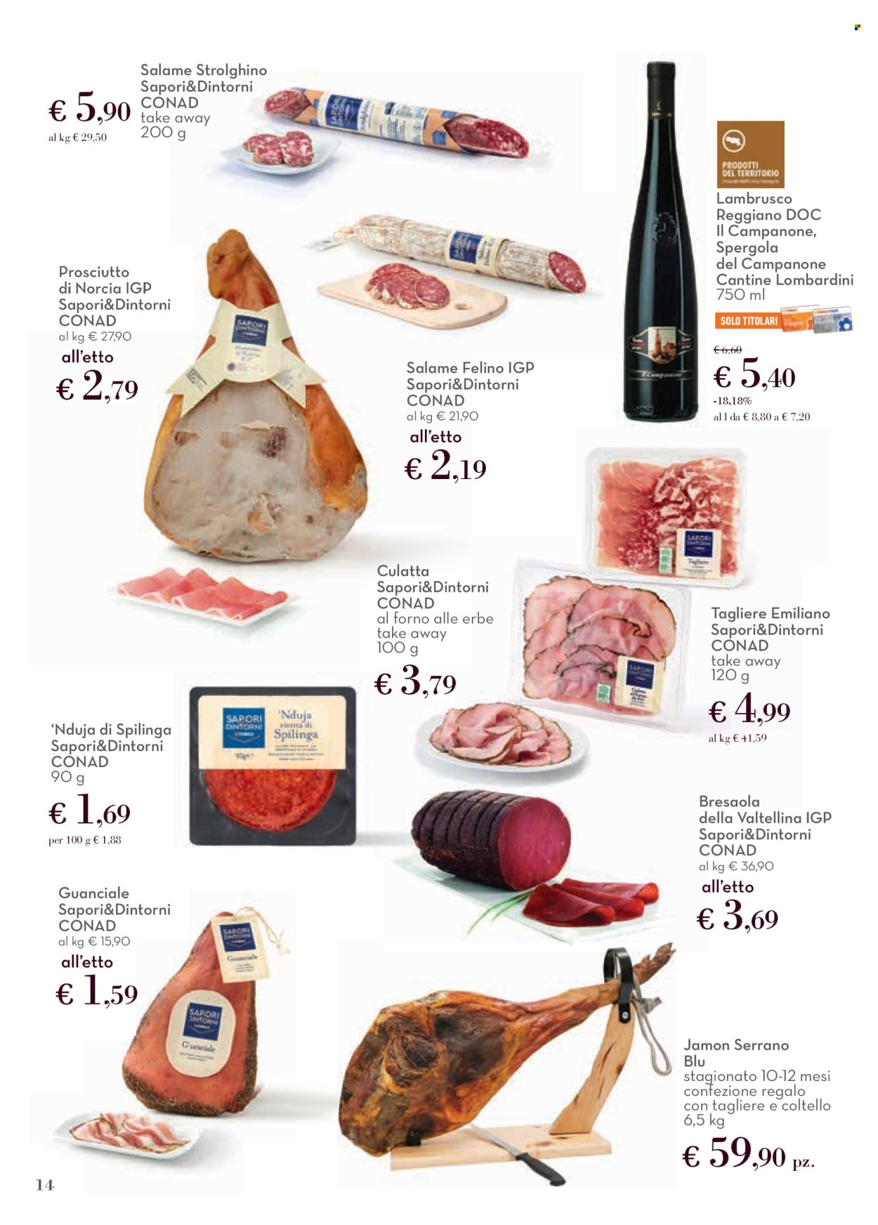 Volantino Conad - 12/3/2026 - 4/4/2026. Pagina 14