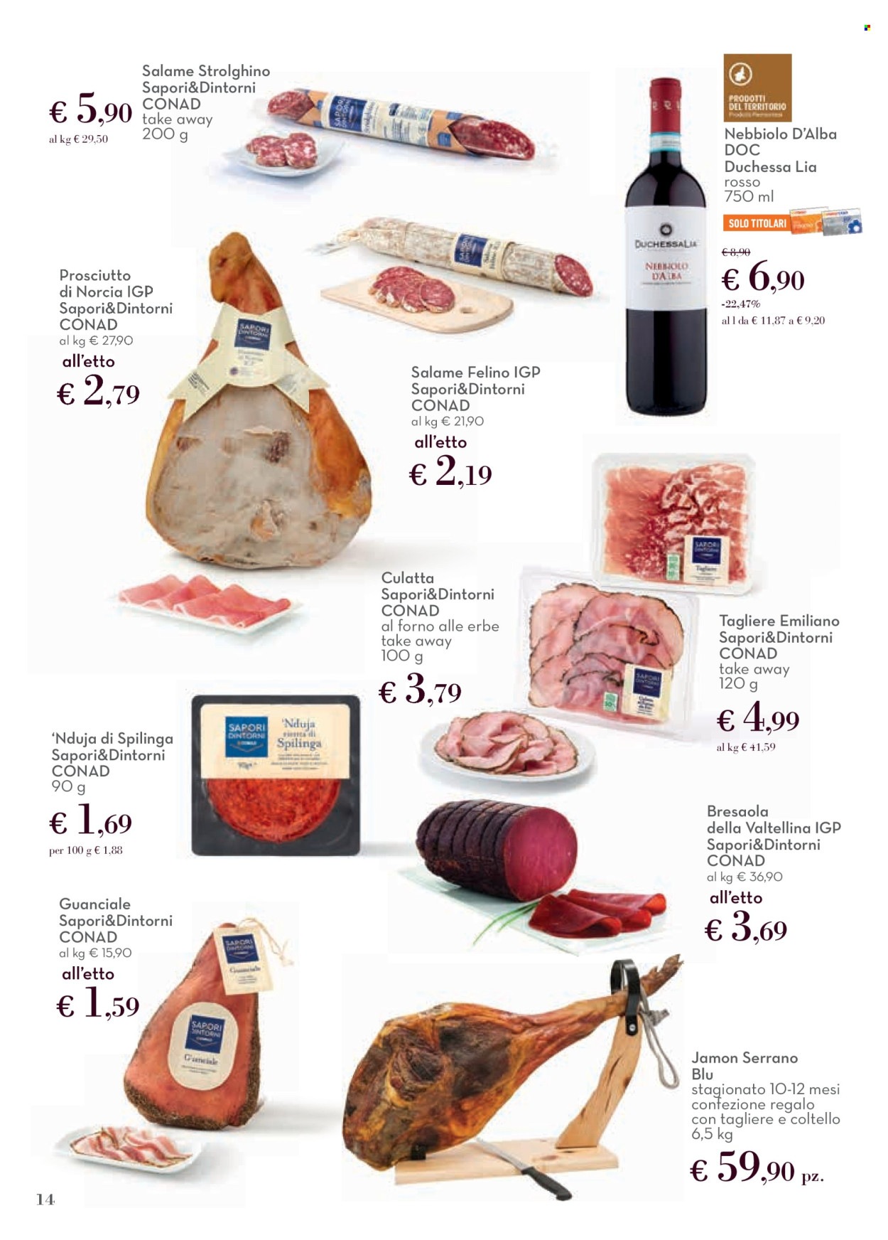 Volantino Conad - 12/3/2026 - 4/4/2026. Pagina 14