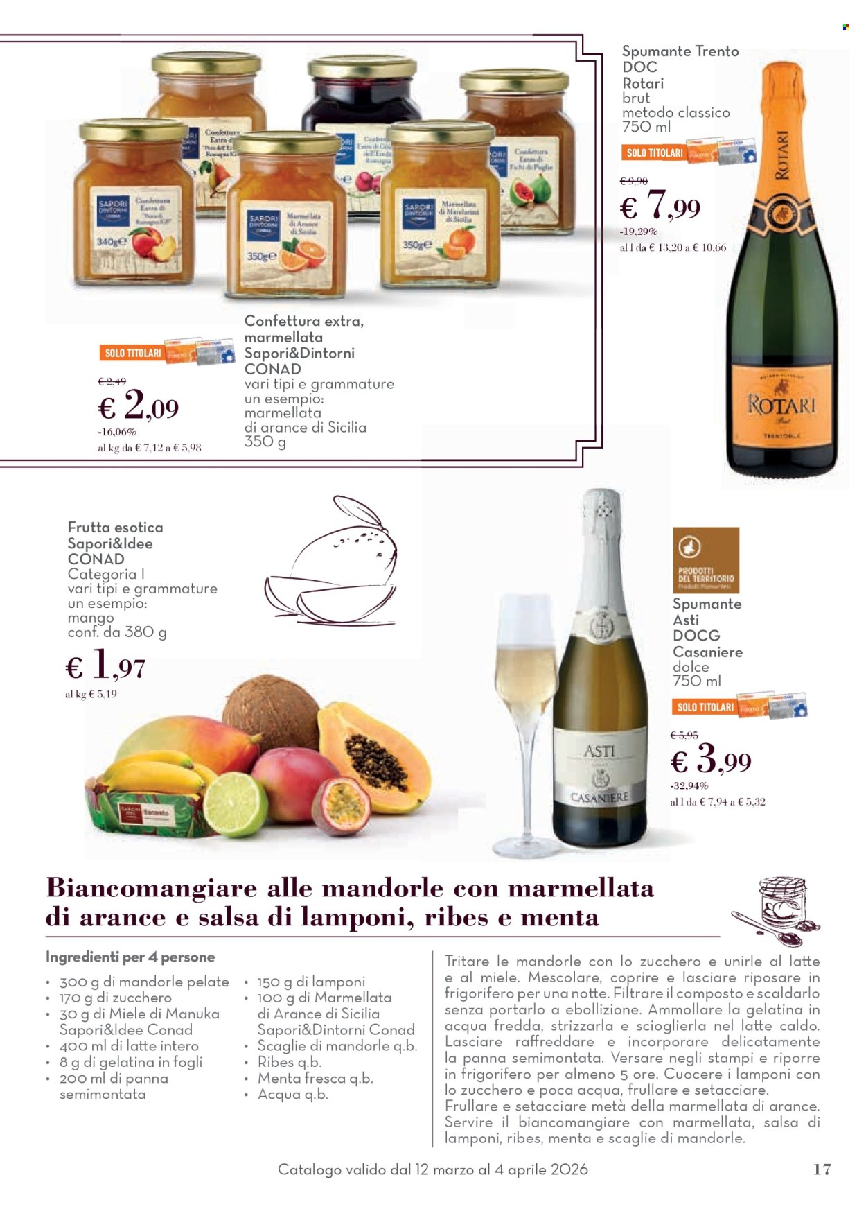 Volantino Conad - 12/3/2026 - 4/4/2026. Pagina 17