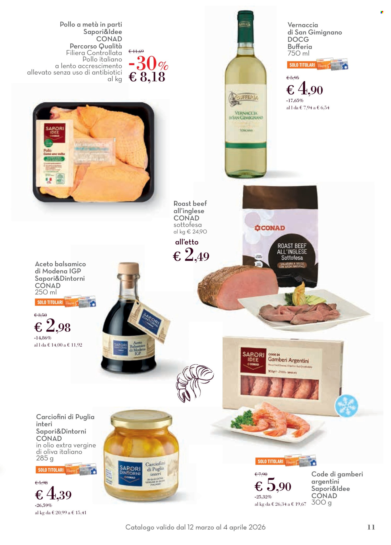Volantino Conad - 12/3/2026 - 4/4/2026. Pagina 11