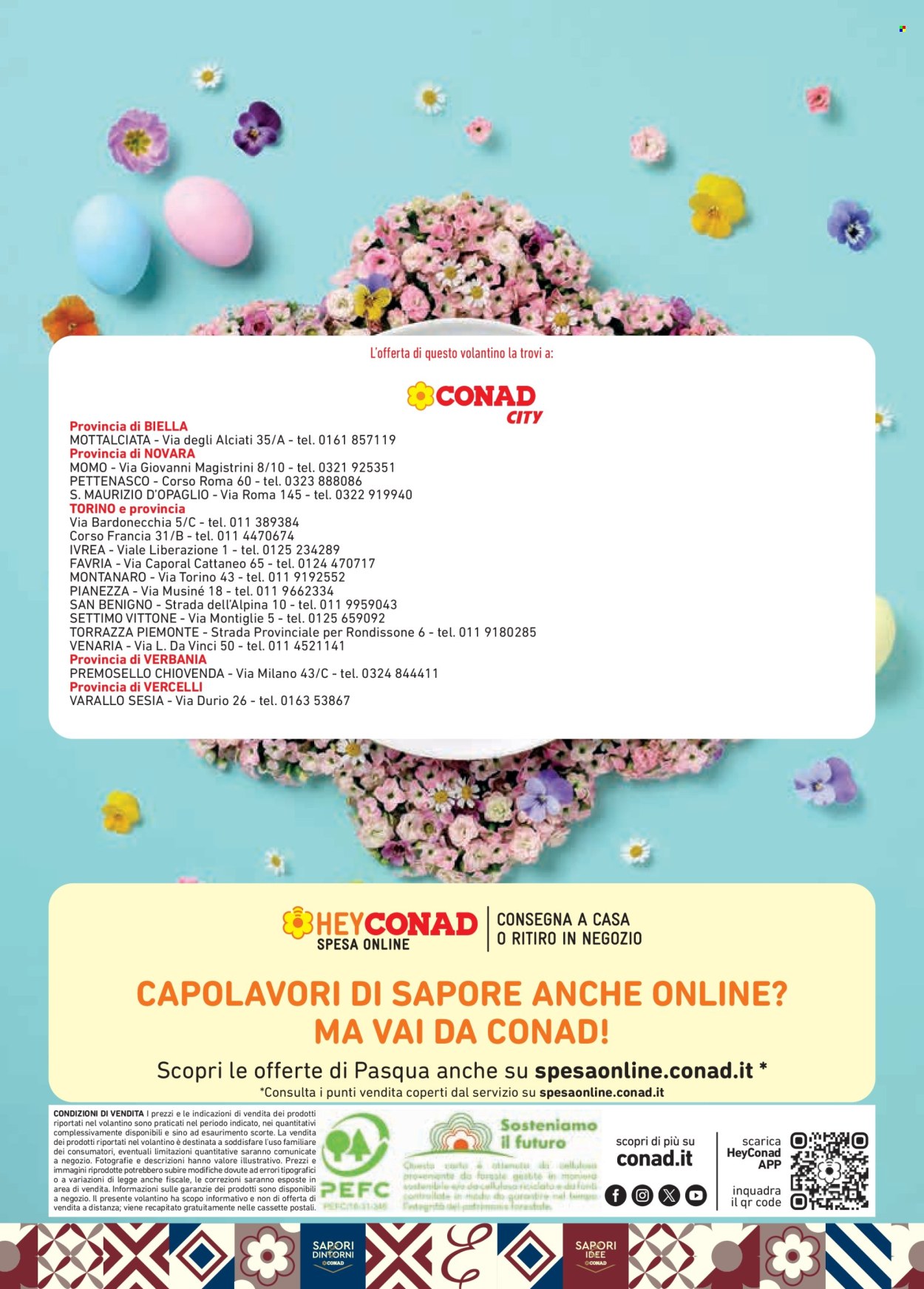 Volantino Conad - 12/3/2026 - 4/4/2026. Pagina 16