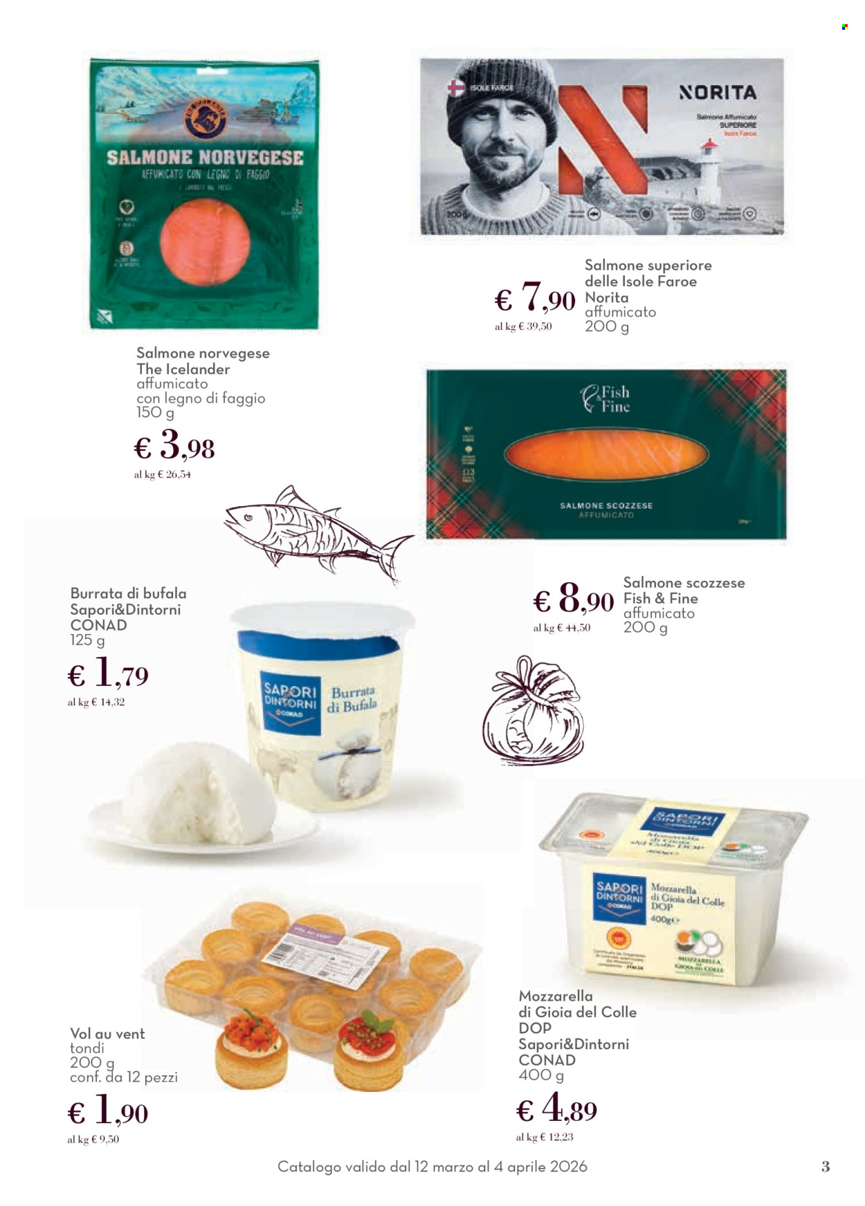 Volantino Conad - 12/3/2026 - 4/4/2026. Pagina 3