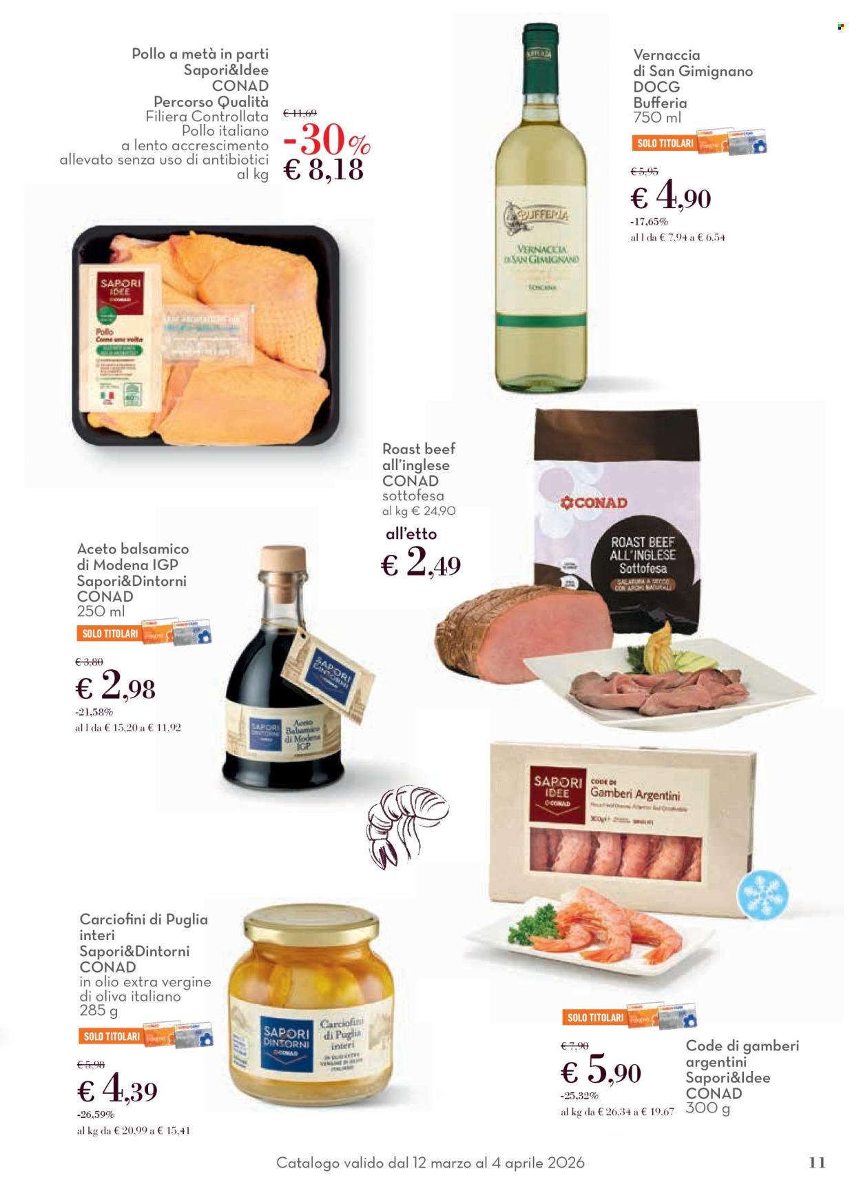Volantino Conad - 12/3/2026 - 4/4/2026. Pagina 11