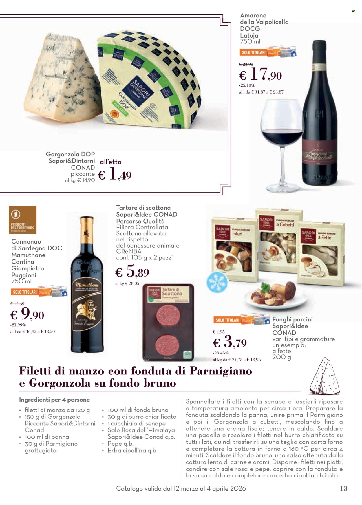 Volantino Conad - 12/3/2026 - 4/4/2026. Pagina 13