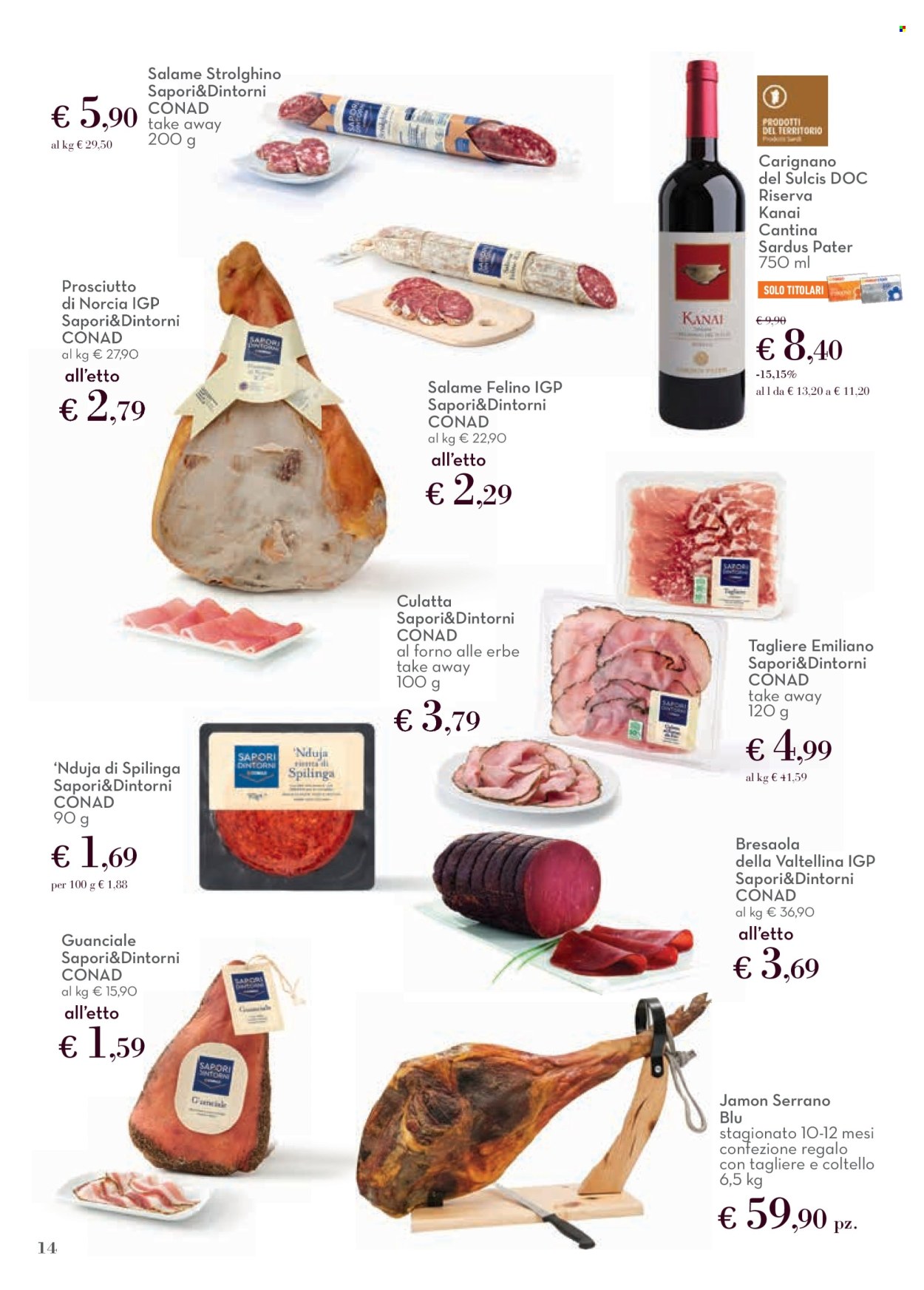 Volantino Conad - 12/3/2026 - 4/4/2026. Pagina 14