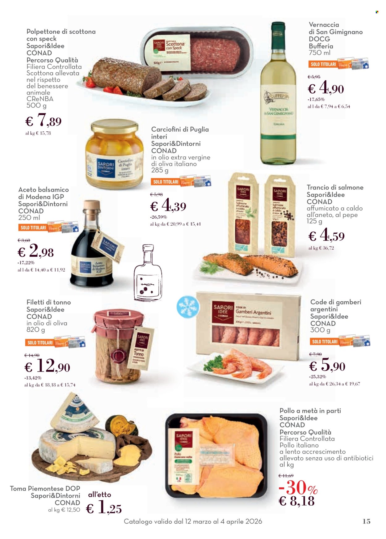 Volantino Conad - 12/3/2026 - 4/4/2026. Pagina 15