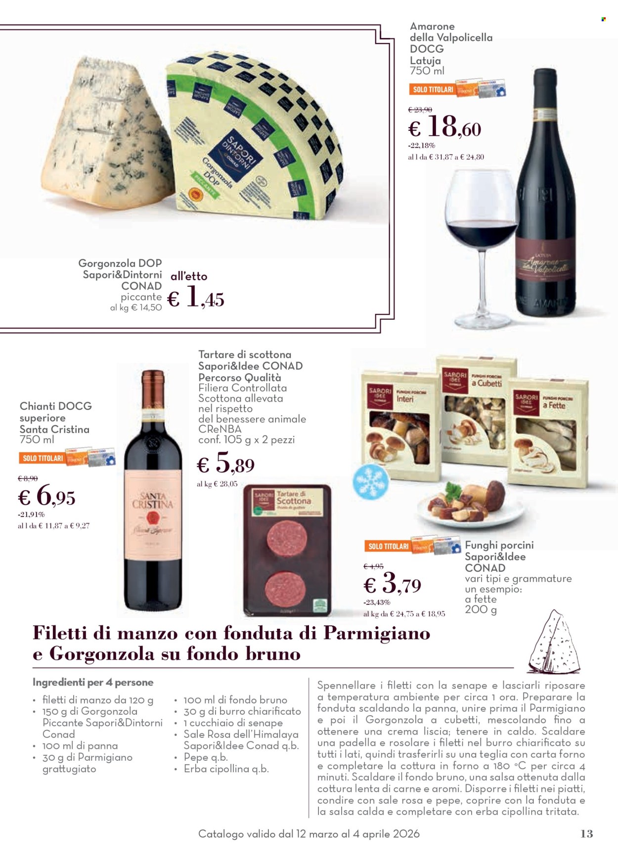 Volantino Conad - 12/3/2026 - 4/4/2026. Pagina 13