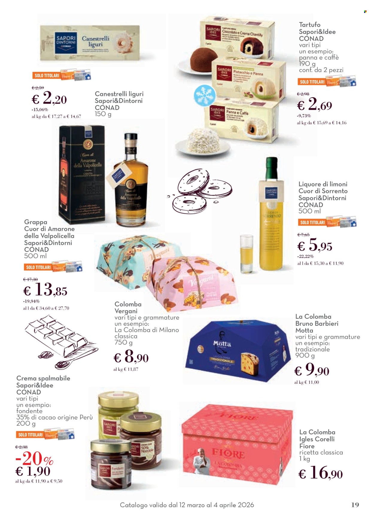 Volantino Conad - 12/3/2026 - 4/4/2026. Pagina 19
