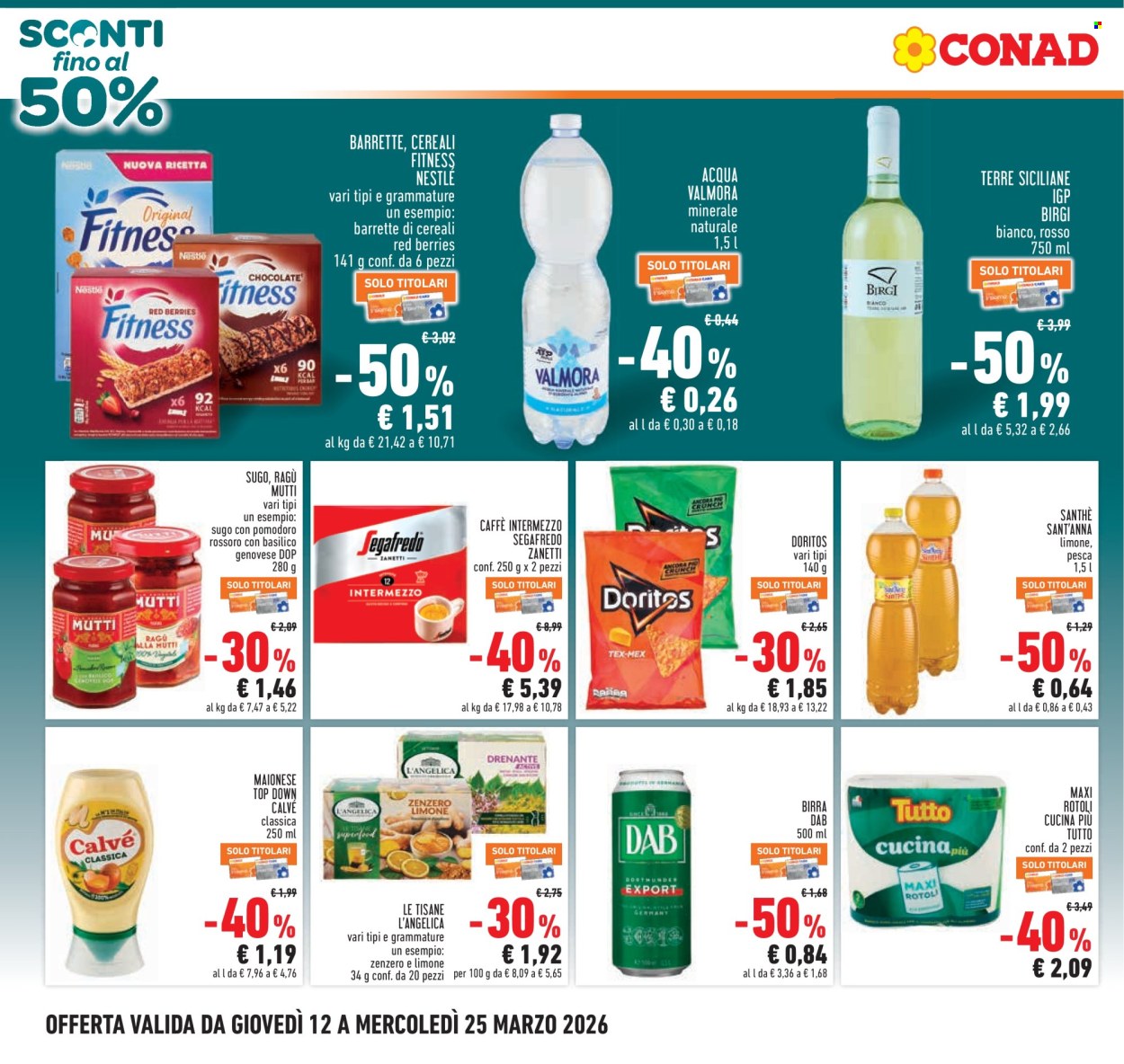 Volantino Conad - 12/3/2026 - 25/3/2026. Pagina 4