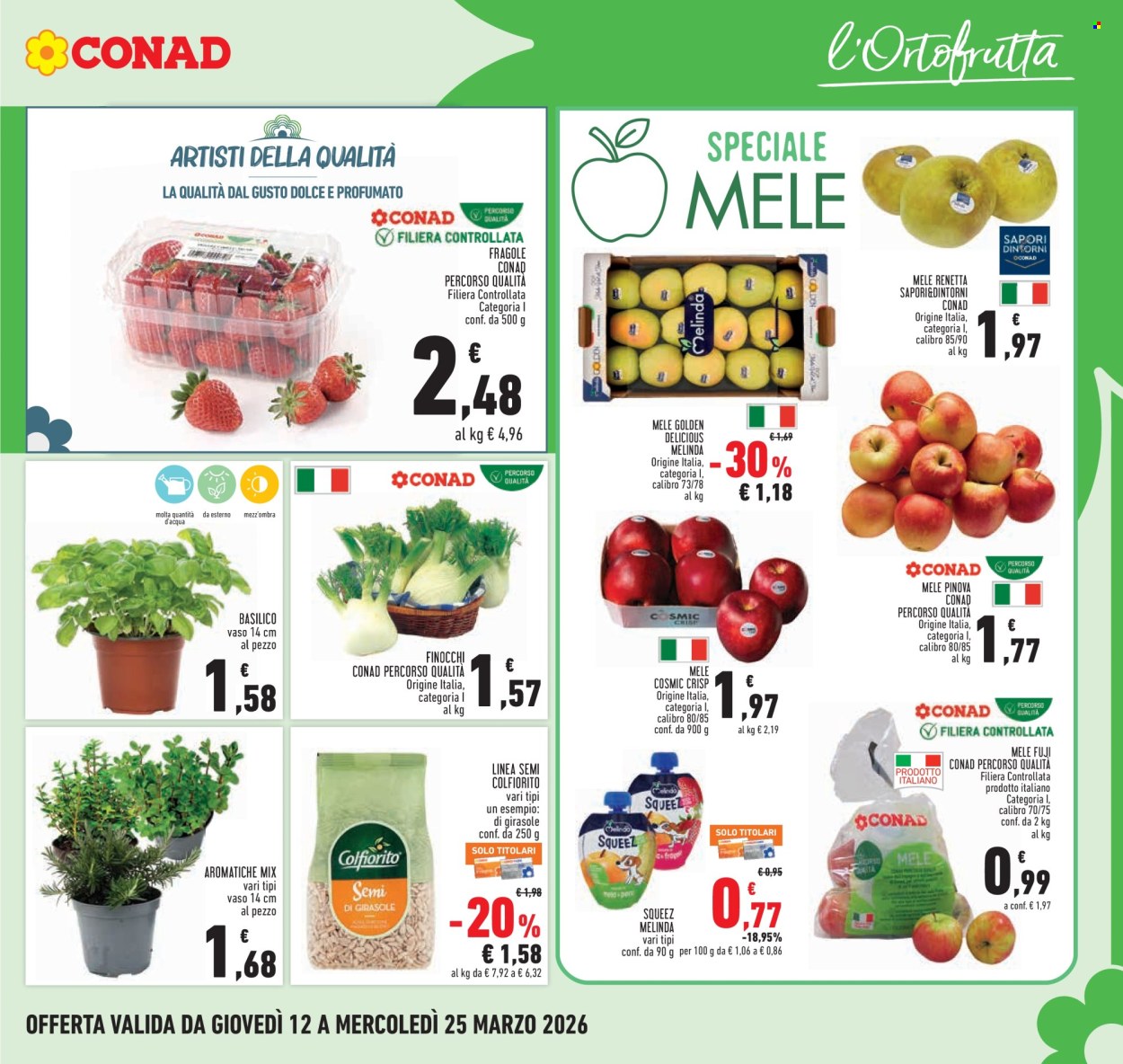 Volantino Conad - 12/3/2026 - 25/3/2026. Pagina 7