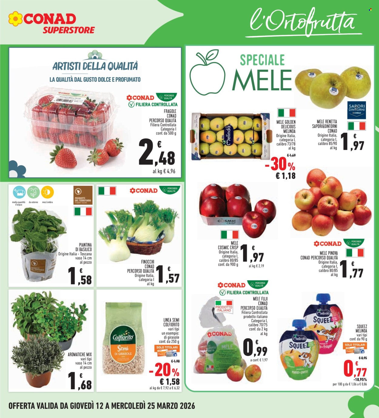 Volantino Conad - 12/3/2026 - 25/3/2026. Pagina 7