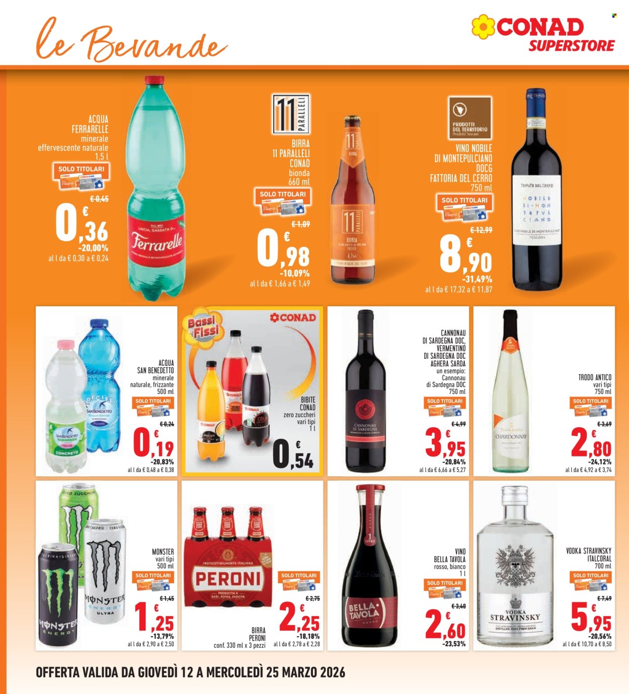Volantino Conad - 12/3/2026 - 25/3/2026. Pagina 22