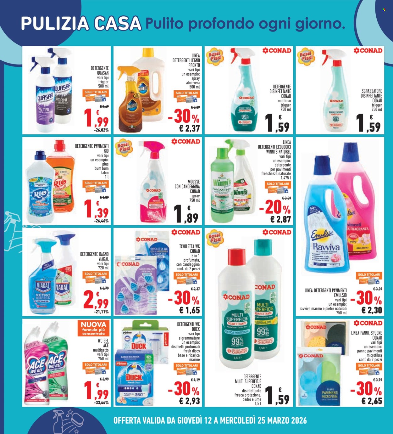 Volantino Conad - 12/3/2026 - 25/3/2026. Pagina 26