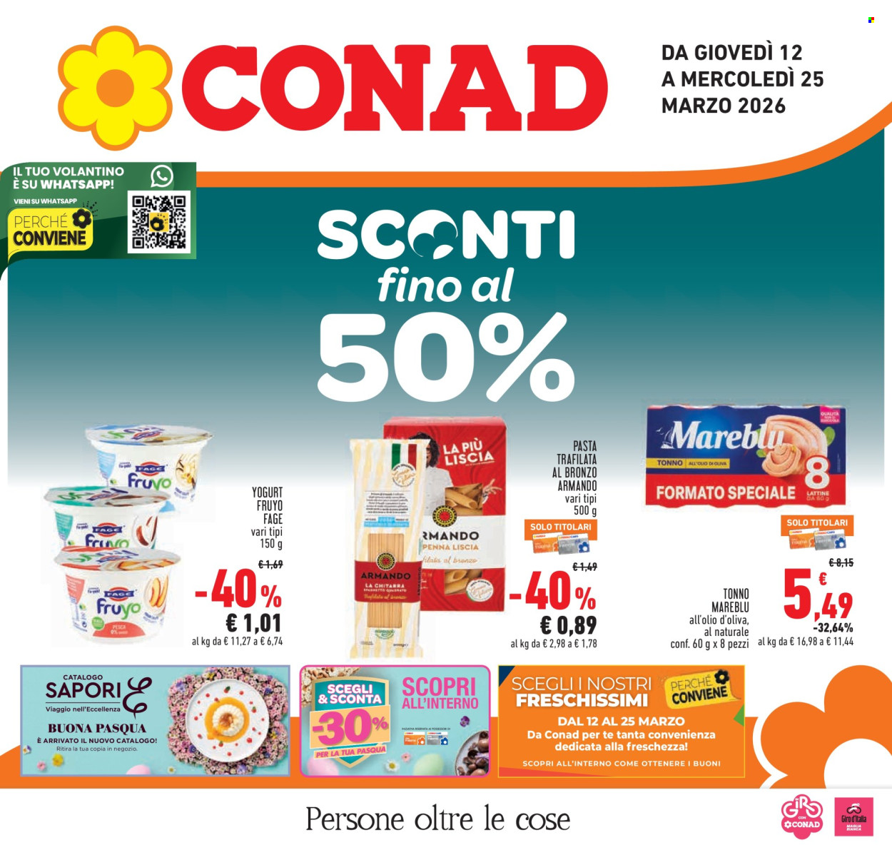 Volantino Conad - 12/3/2026 - 25/3/2026. Pagina 1