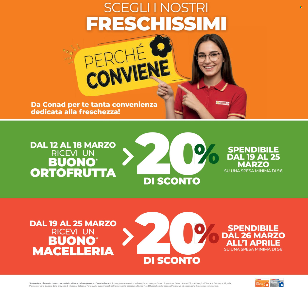 Volantino Conad - 12/3/2026 - 25/3/2026. Pagina 6