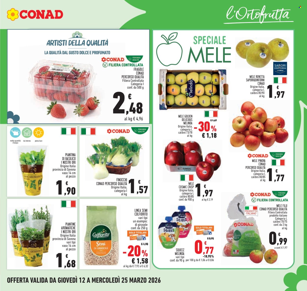 Volantino Conad - 12/3/2026 - 25/3/2026. Pagina 7