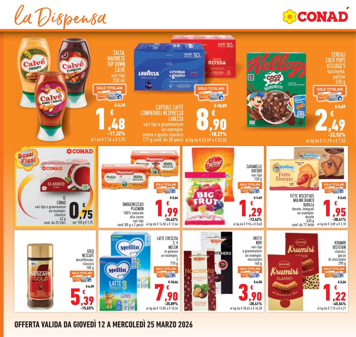 Volantino Conad - 12/3/2026 - 25/3/2026. Pagina 18